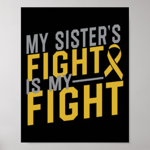 Der Kampf meiner Schwester ist mein Kampf gegen Kr Poster