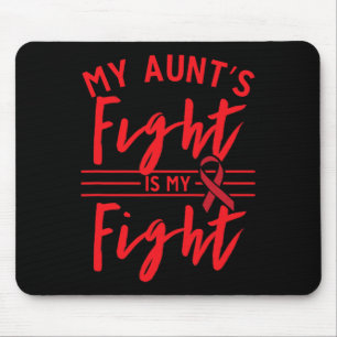 Der Kampf meiner Tante ist mein Kampf Blutkrebsbew Mousepad