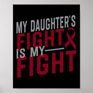 Der Kampf meiner Tochter ist meine Anämie der Sich Poster