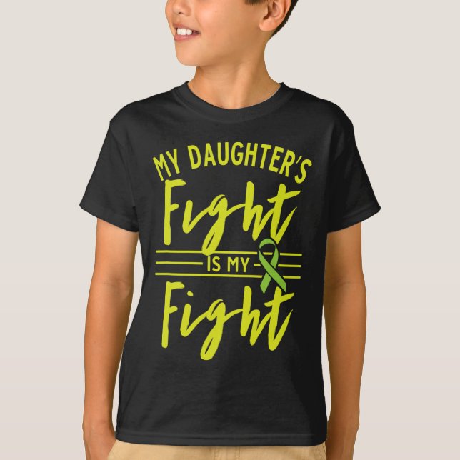 Der Kampf meiner Tochter ist meine Bekämpfung der  T-Shirt (Vorderseite)