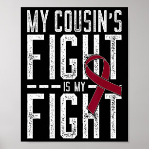Der Kampf meines Cousins ist meine Anämie der Sich Poster