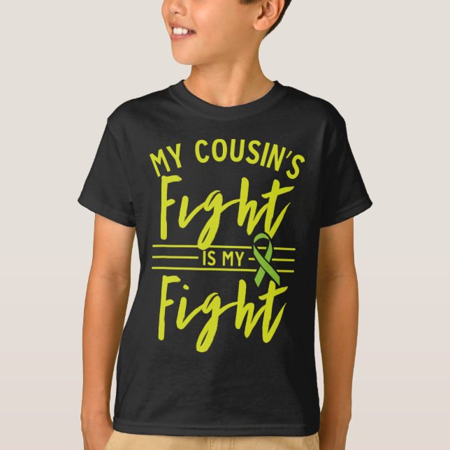 Der Kampf meines Cousins ist meine Erkenntnis zur  T-Shirt (Vorderseite)