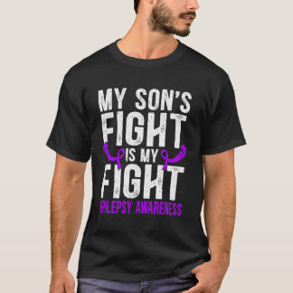 Der Kampf meines Sohnes ist mein Kampf gegen Epile T-Shirt