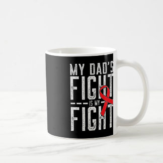 Der Kampf meines Vaters ist mein Blutkrebsbewussts Kaffeetasse