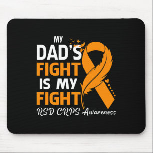 Der Kampf meines Vaters ist mein Fight Rsd Crps Aw Mousepad