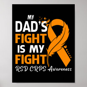 Der Kampf meines Vaters ist mein Fight Rsd Crps Aw Poster