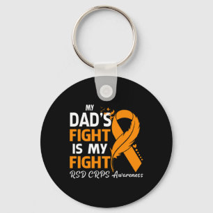 Der Kampf meines Vaters ist mein Fight Rsd Crps Aw Schlüsselanhänger