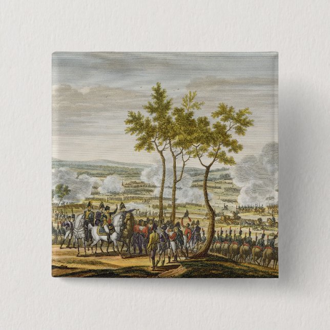 Der Kampf von Abensberg am 20. April 1809 Button (Vorderseite)