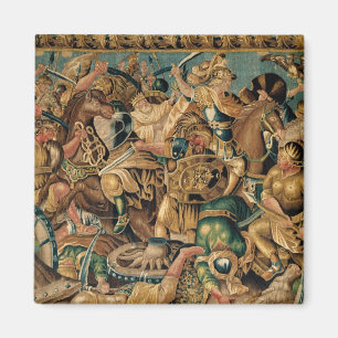 Der Kampf von Arbelles in 333 BC, Aubusson Magnet