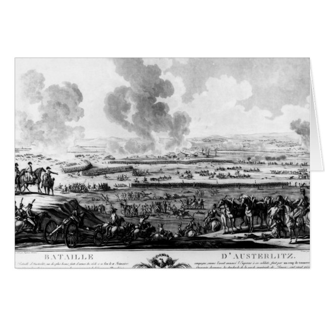 Der Kampf von Austerlitz, am 2. Dezember 1805 (Vorderseite (Horizontal))