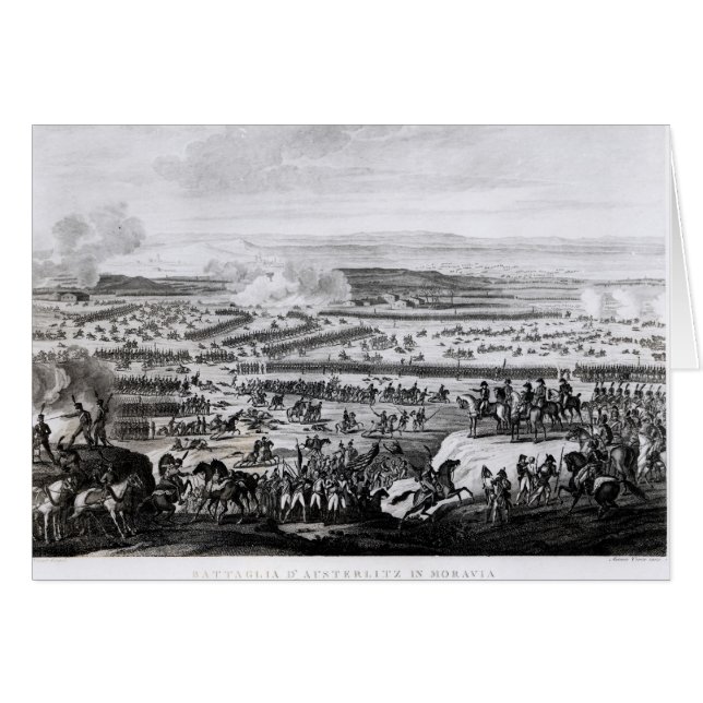 Der Kampf von Austerlitz in Moray (Vorderseite (Horizontal))