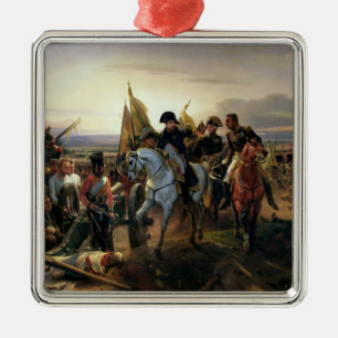 Der Kampf von Friedland, am 14. Juni 1807 Silbernes Ornament