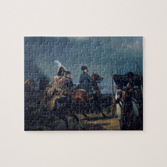 Der Kampf von Jena, am 14. Oktober 1806 (für (Horizontal)