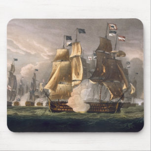 Der Kampf von Kap-St. Vincent, am 14. Februar 1797 Mousepad