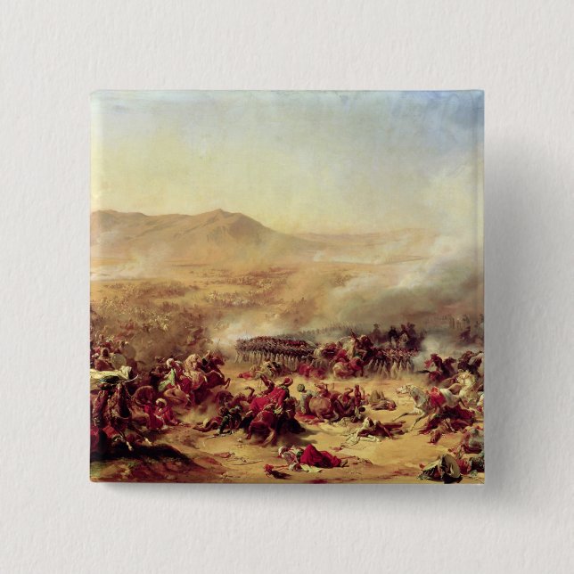 Der Kampf von Mont Thabor, am 16. April 1799 Button (Vorderseite)