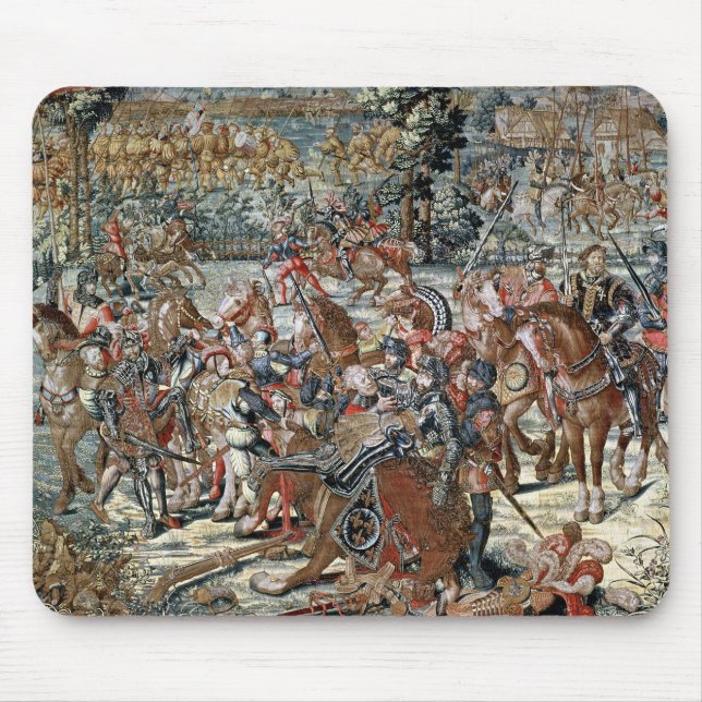 Der Kampf von Pavia Mousepad (Vorne)