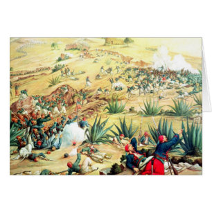 Der Kampf von Puebla, am 5. Mai 1862