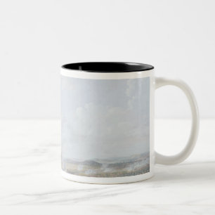 Der Kampf von Rocoux 1784 am 11. Oktober 1746 Zweifarbige Tasse