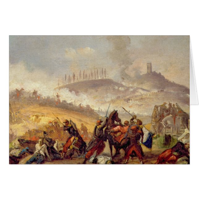 Der Kampf von Solferino (Vorderseite (Horizontal))