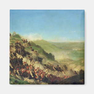 Der Kampf von Solferino, am 24. Juni 1859 Magnet