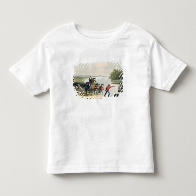 Der Kampf von Waterloo entschied durch den Herzog Kleinkind T-shirt (Vorderseite)
