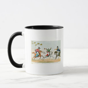 Der Kampf von Waterloo Tasse
