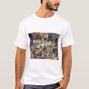 Der Kampf zwischen Karneval und Fastenzeit, Bruege T-Shirt