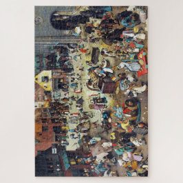 Der Kampf zwischen Karneval und Lent, Bruegel