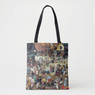 Der Kampf zwischen Karneval und Lent, Bruegel Tasche