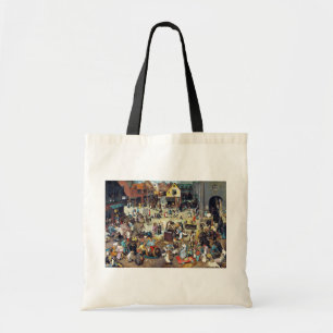 Der Kampf zwischen Karneval und Lent, Bruegel Tragetasche