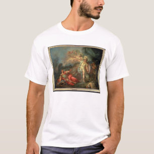 Der Kampf zwischen Mars und Minerva, 1771 (Öl auf T-Shirt