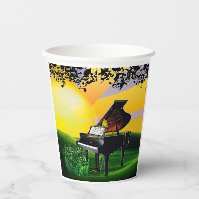 DER KANÄR AM SONNENSCHLAG! PAPPBECHER (Vorderseite)