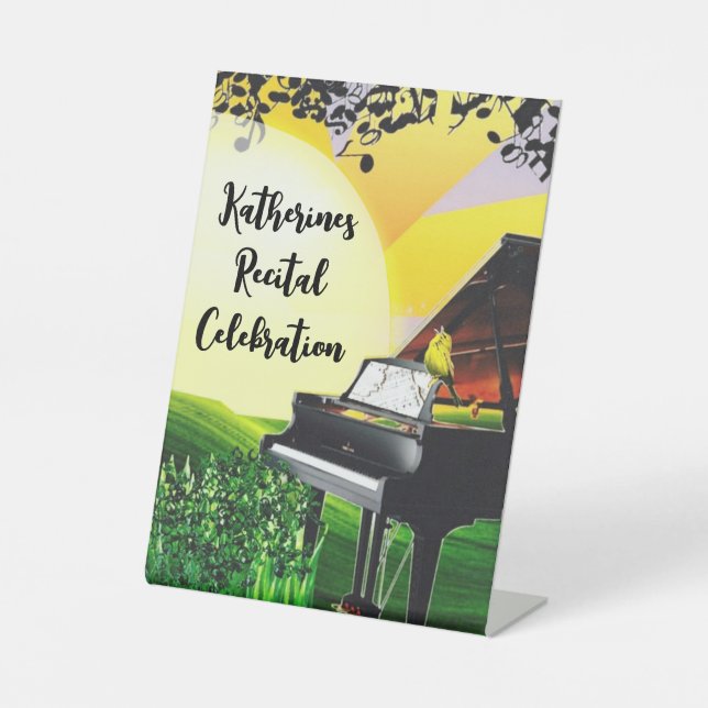 DER KANÄR AM SONNENSCHLAG! SOCKELSCHILD (Vorderseite)