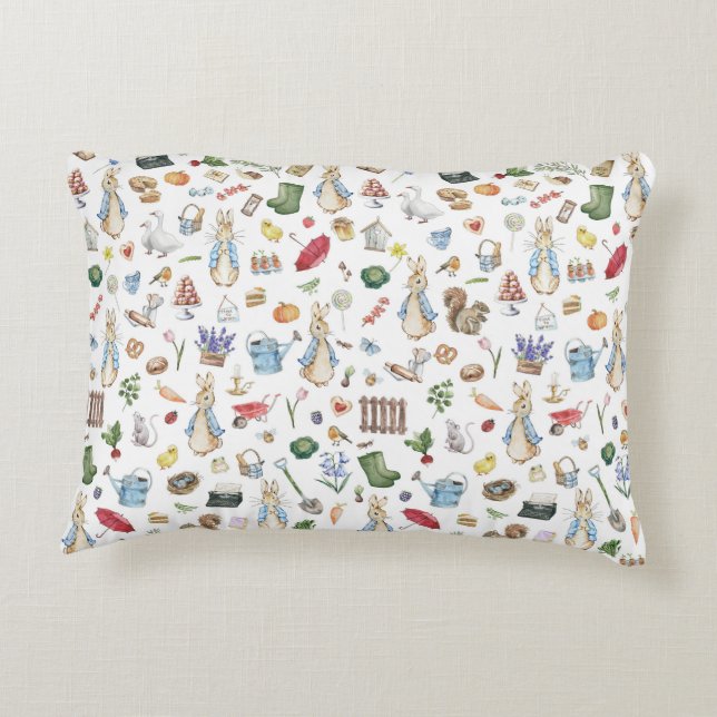 Der Kaninchen Peter Dekokissen (Rückseite)