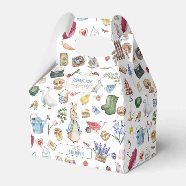 Der Kaninchen Peter Geschenkschachtel (Vorderseite)