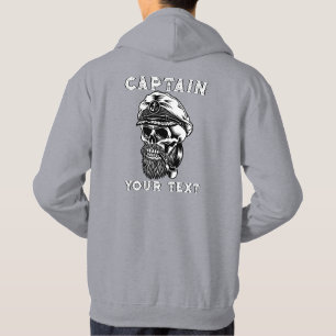 Der Kapitän am Bartsee lässt sich auf die Rauchmel Hoodie