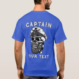 Der Kapitän am Bartsee lässt sich auf die Rauchmel T-Shirt