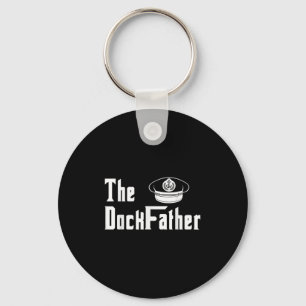 Der Kapitän des Dock-Vaters des Vaters Funny Fath Schlüsselanhänger