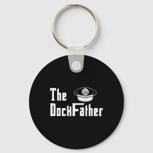 Der Kapitän des Dock-Vaters des Vaters Funny Fath Schlüsselanhänger
