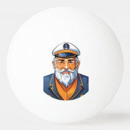 Der Kapitän des Schiffes Tischtennisball