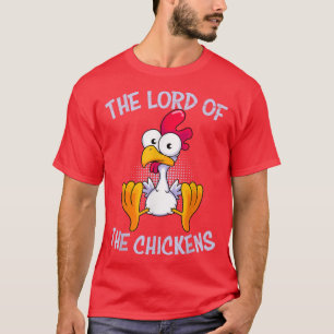 Der Kapitän von Hühnern Bauer Hühner T-Shirt