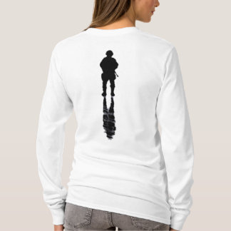 Der Kapuzenpulli der Distanzhülsen-Frauen T-Shirt