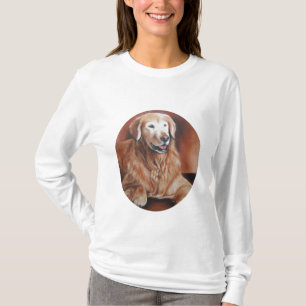 Der Kapuzenpulli der golden retriever-Frauen T-Shirt