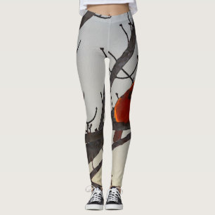 Der Kardinal morgens Leggings