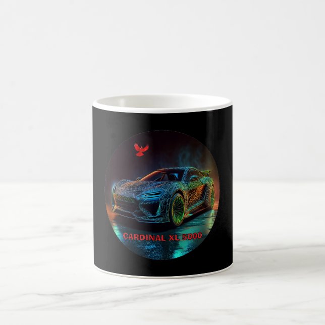 Der Kardinal XL5000 Elite-Sportwagen Kaffeetasse (Mittel)