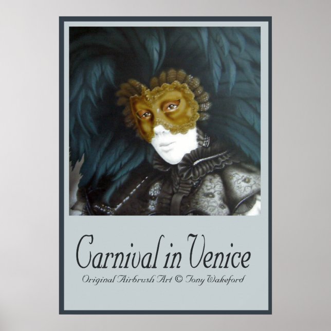 Der Karneval in Venedig Poster (Vorne)