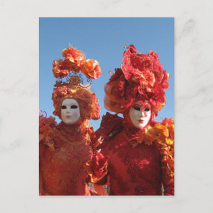 Der Karneval von Venedig Postkarte