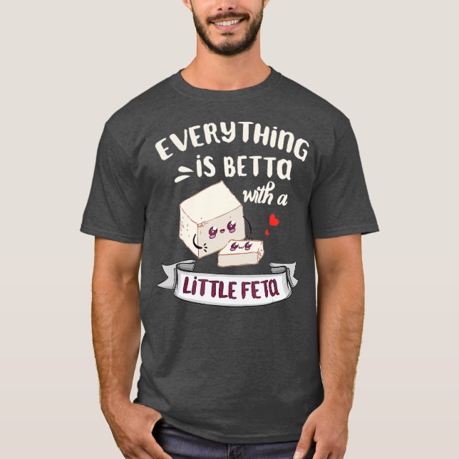 Der Käse aus    GriechenlandFür Feta-Enthusiasten T-Shirt (Vorderseite)