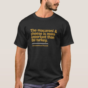Der Käse "Macaroni Amp" ist wichtiger als der Käse T-Shirt