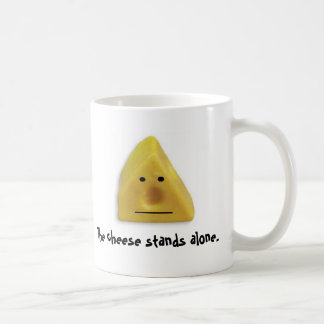 Der Käse steht allein Kaffeetasse